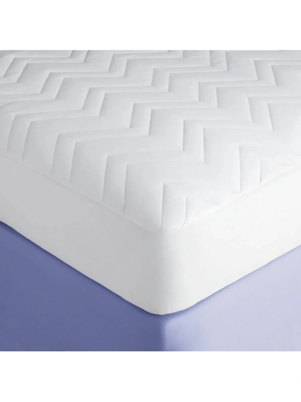 Plush Machine Washable Quilted Mattress Pad •King•